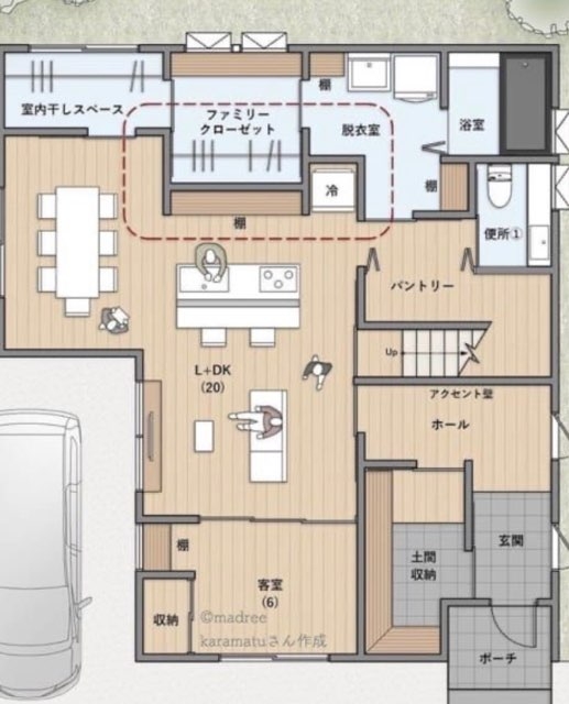 家事動線：マイホーム｜注文住宅の新築・一戸建てならおまかせを！島根県の工務店、ひだまりホーム（松崎建築）のスタッフブログ